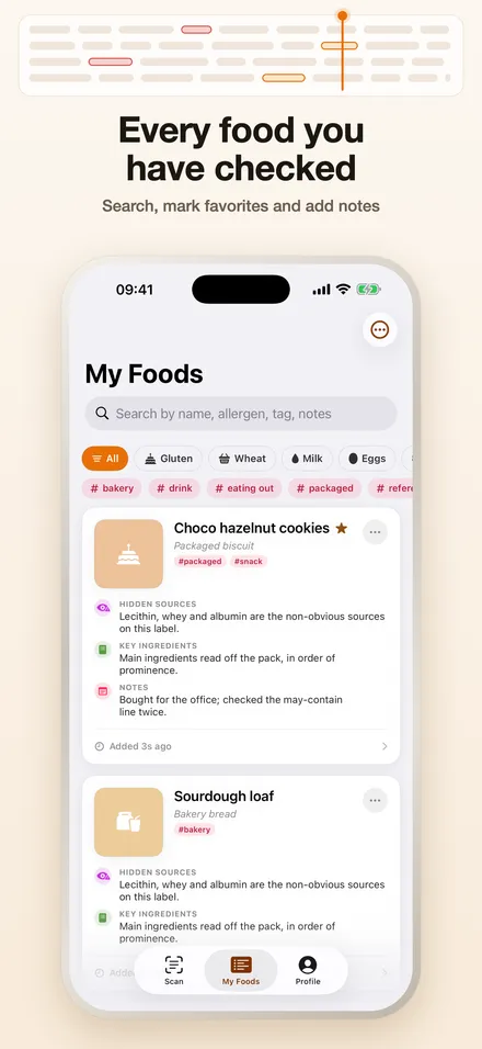 Tracewise: Allergen Scanner screenshot 5
