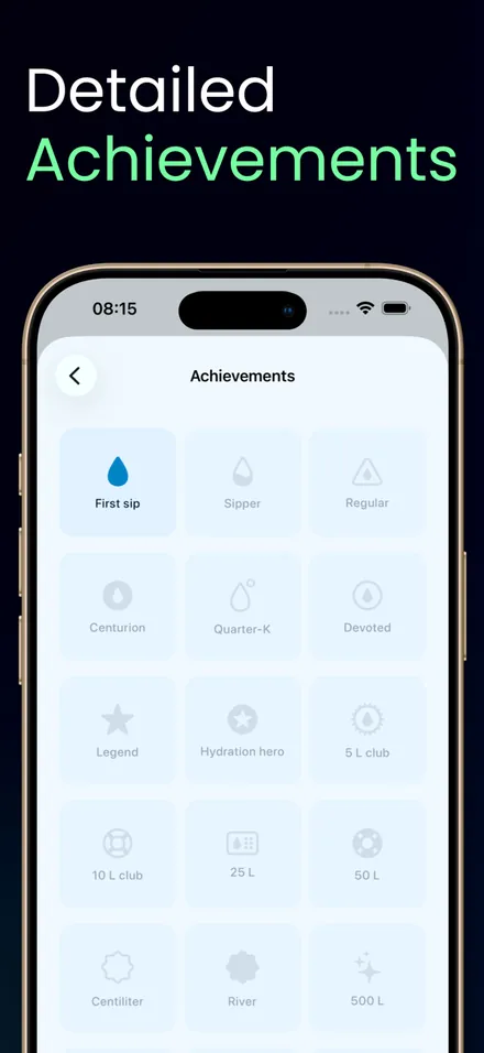 Water Tracker & Log: AquaLog screenshot 4