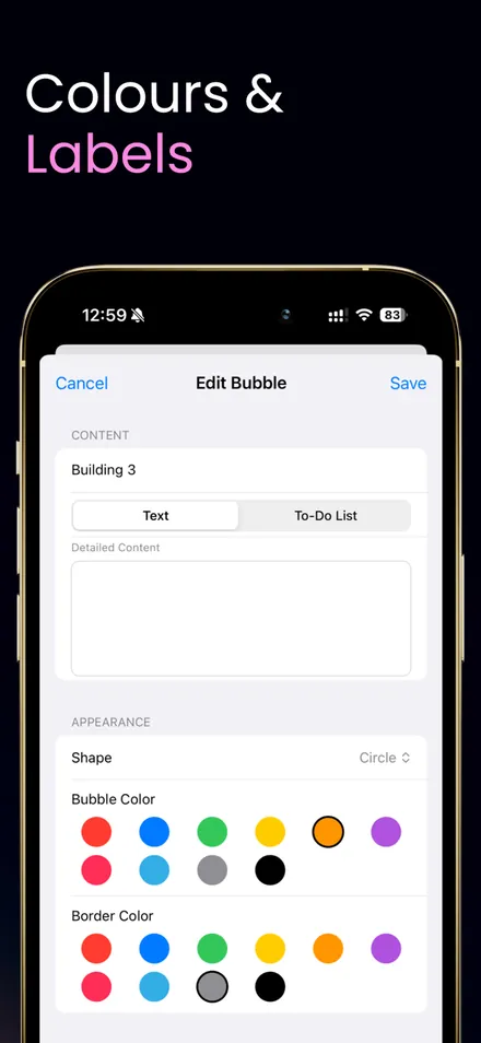 Bubble Diagram Maker screenshot 3
