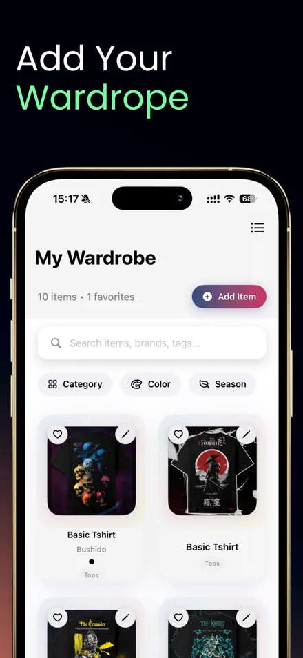 Closet & Outfit Organizer screenshot 2