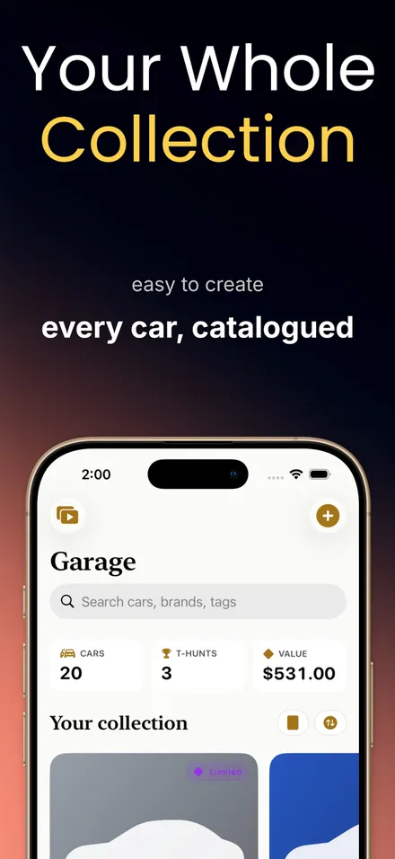 Garage: Diecast & Hot Wheels screenshot 1