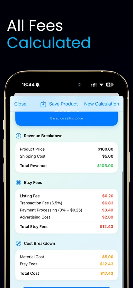 Expy Profit Calculator screenshot 4