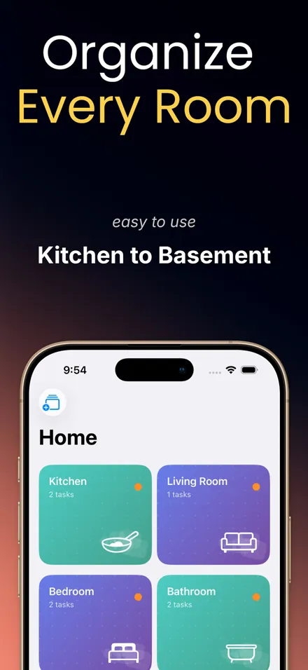 Home Tasks Tracker: HomiLog screenshot 1