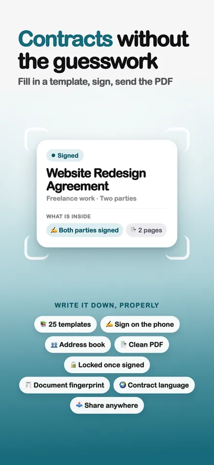 Klauz Contracts & Signing screenshot 1