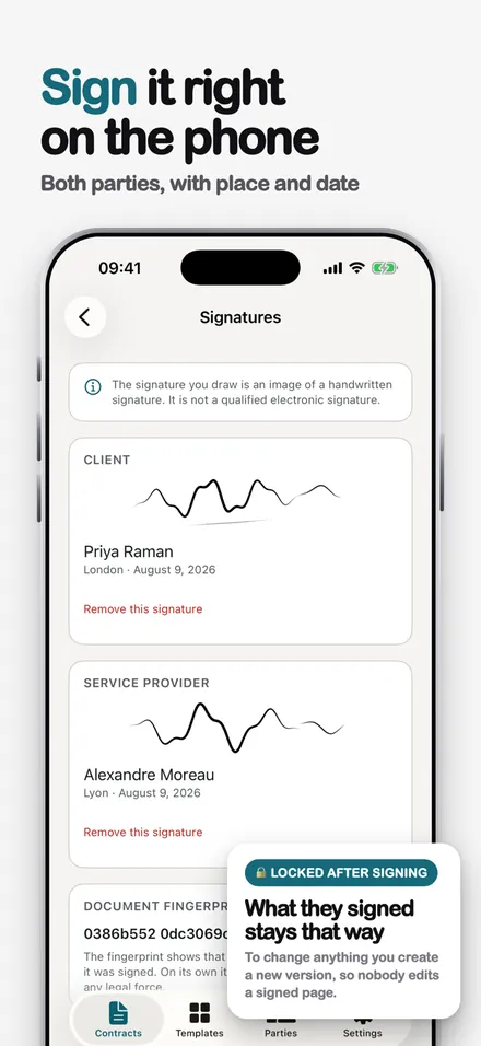 Klauz Contracts & Signing screenshot 5