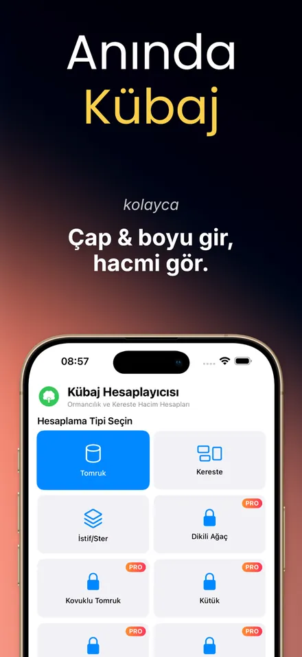 Kubaj: Volume Calculator screenshot 1