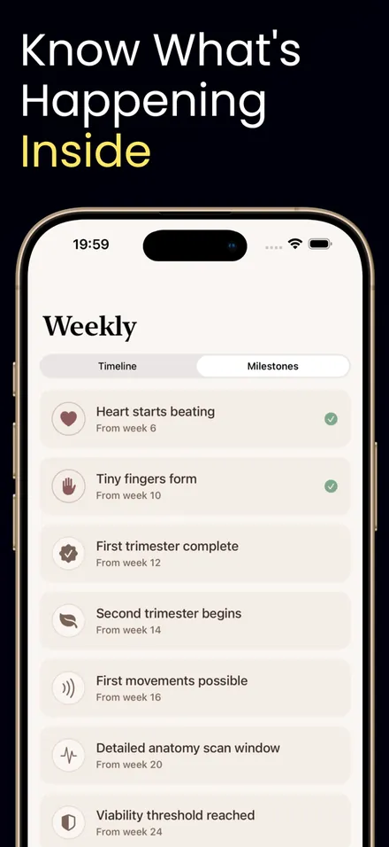 Nest: Pregnancy Tracker screenshot 5