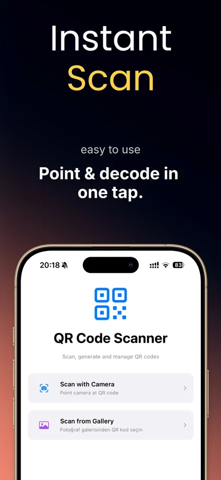 QR & Barcode Tool - All In One screenshot 1