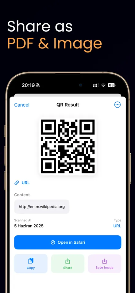 QR & Barcode Tool - All In One screenshot 5