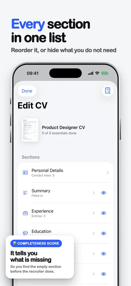 Resuma CV & Cover Letters screenshot 3
