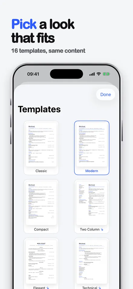 Resuma CV & Cover Letters screenshot 6