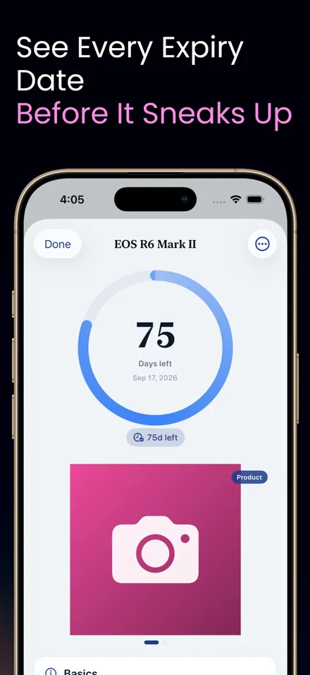 Warranty Tracker: ShieldLog screenshot 3