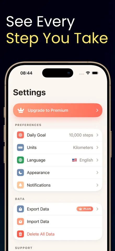 Steps Tracker: StepLog screenshot 4