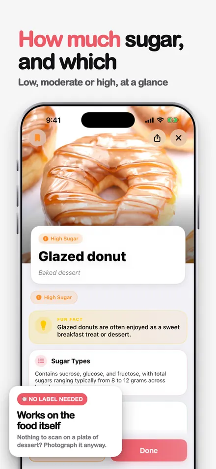 SugarLens Sugar Content AI screenshot 3