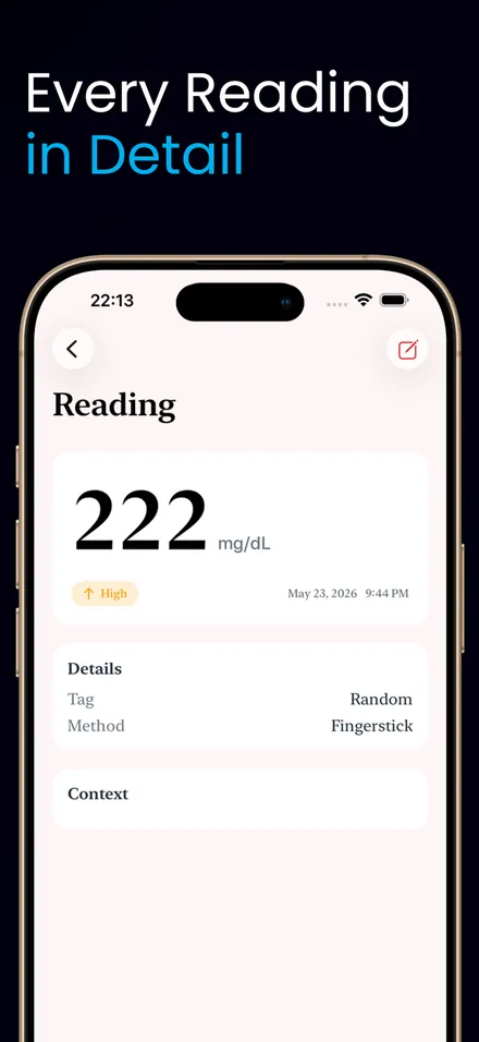 Blood Sugar Tracker: SugarLog screenshot 6