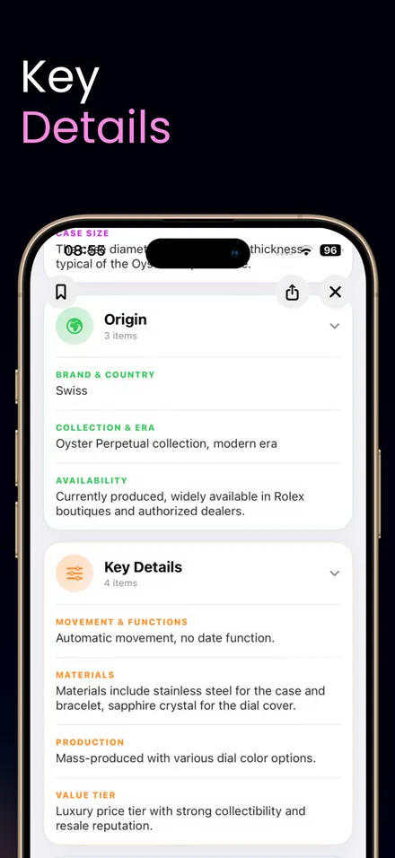 Watch Identifier AI: WatchSnap screenshot 3