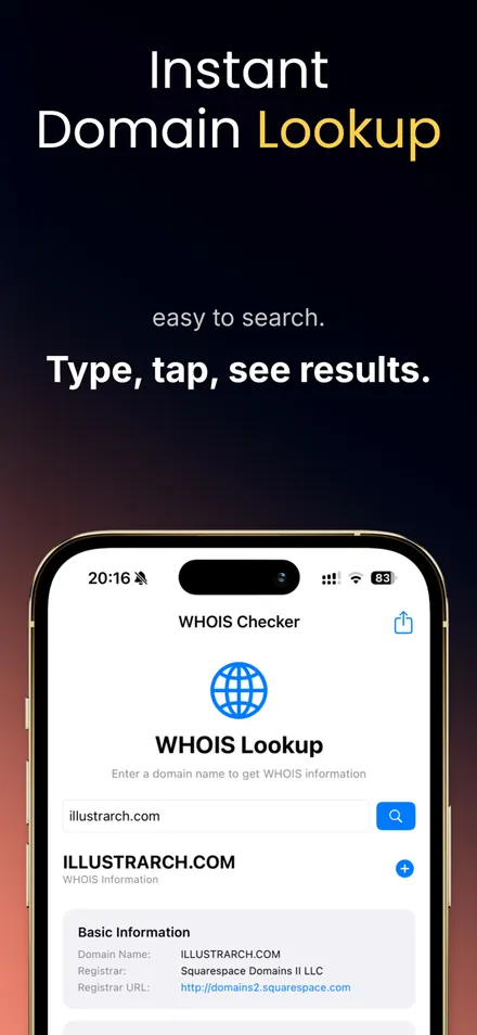 Who Is Domain Checker screenshot 1