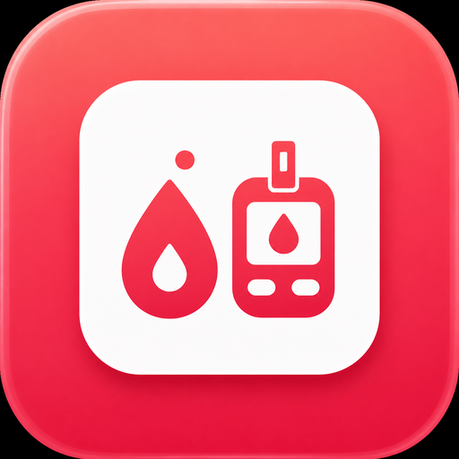 Blood Sugar Tracker: SugarLog app icon